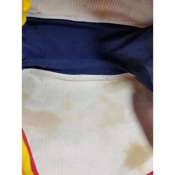 Thomas The Tank Engine Canvas Bag No. 1 Striped vintage 1999 Y2K Britt Allcroft - Picture 4 of 12